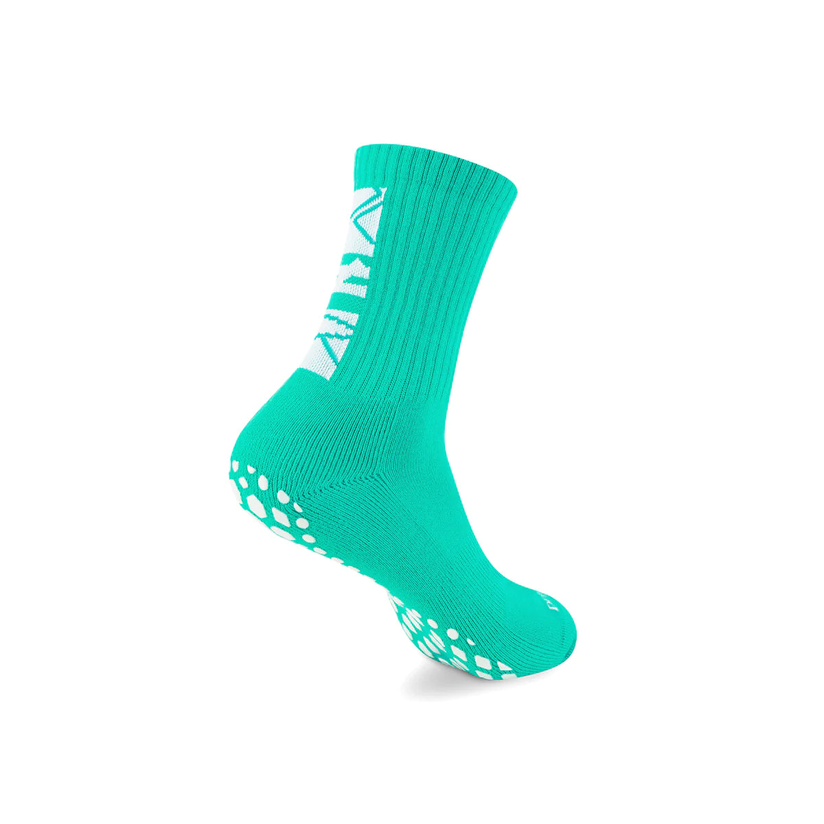 Zyphr Cushioned Grip Socks Mid-Calf Length Wide Fit Version