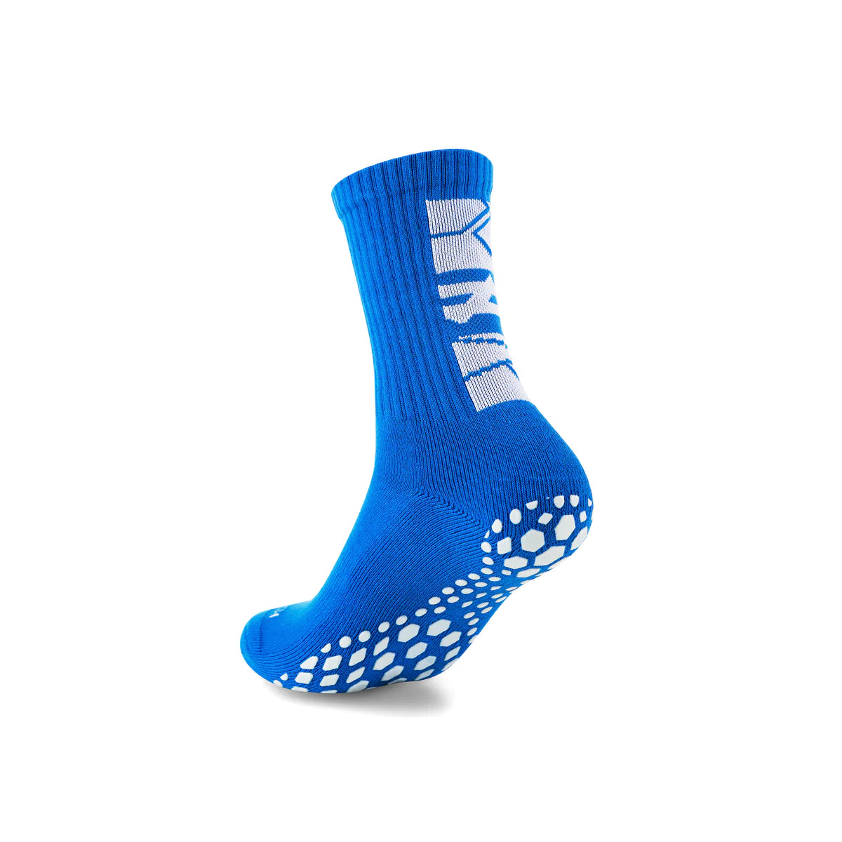 Zyphr Cushioned Grip Socks Mid-Calf Length Wide Fit Version
