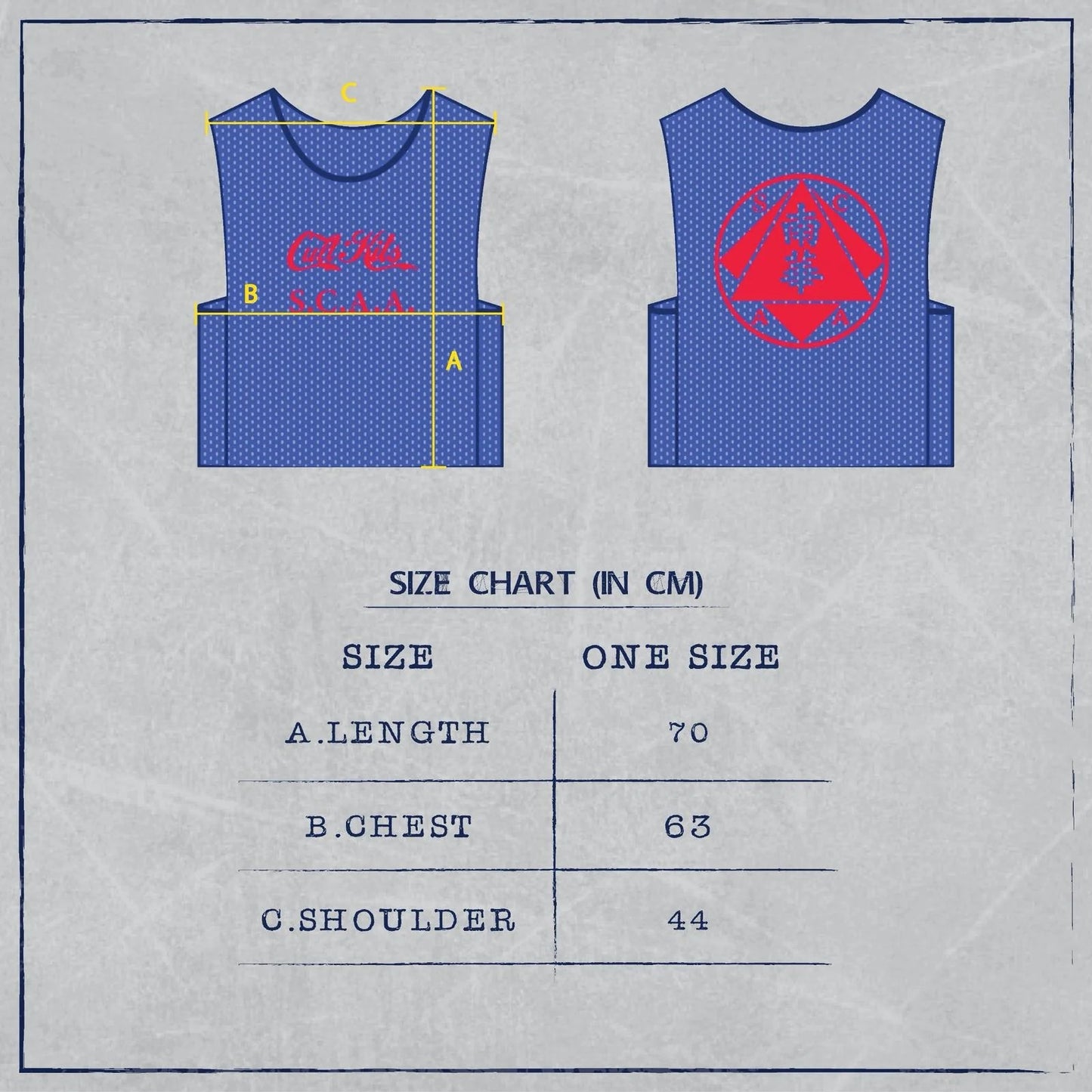 SOUTH CHINA LEGACY VEST - BLUE