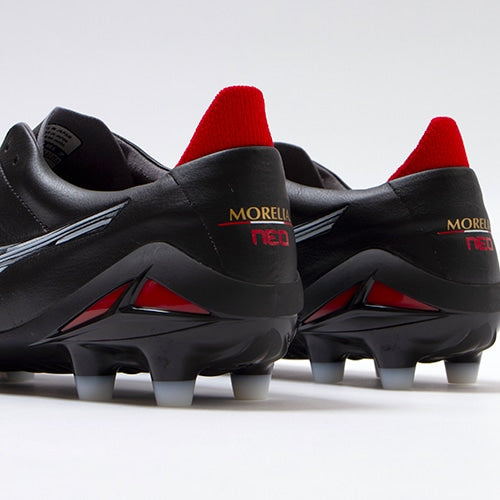 Mizuno morelia neo black red online