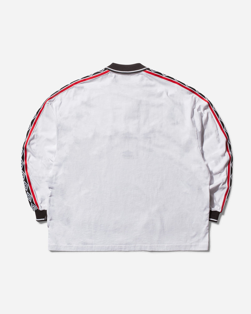 Men's Taped Polo White