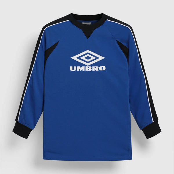 Panelled LS Tee - Classic Blue / Black / Brilliant White