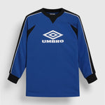 Panelled LS Tee - Classic Blue / Black / Brilliant White