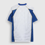 Panelled Raglan Shirt - Brilliant White / Classic Blue / Antique